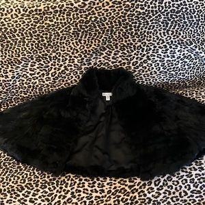Lord & Taylor Rabbit Fur Cape